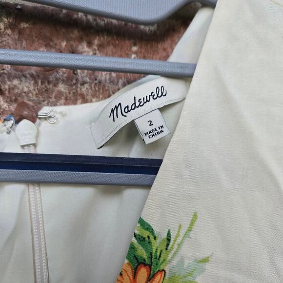 Madewell Ruffle-Sleeve Maxi Dress in Classic Corsage Size 2 - Picture 4 of 4